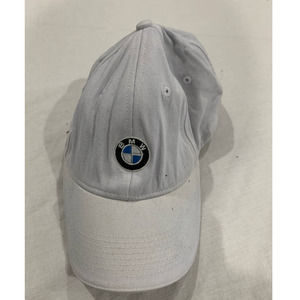 BMW Lifestyle Vintage Motors Vehicle Adjustable Adult Ball Cap Hat Dad white